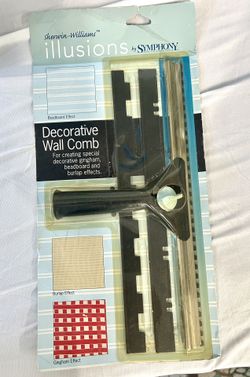 Decorative Wall Comb By Sherman Williams Symphony