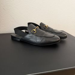 Gucci Princetown Slingback Loafers, RARE, Size 38 LOWER PRICE