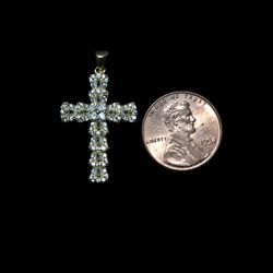 Modified Cross Diamond Pendant 