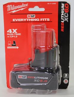 Milwaukee M12 6.0 Battery 