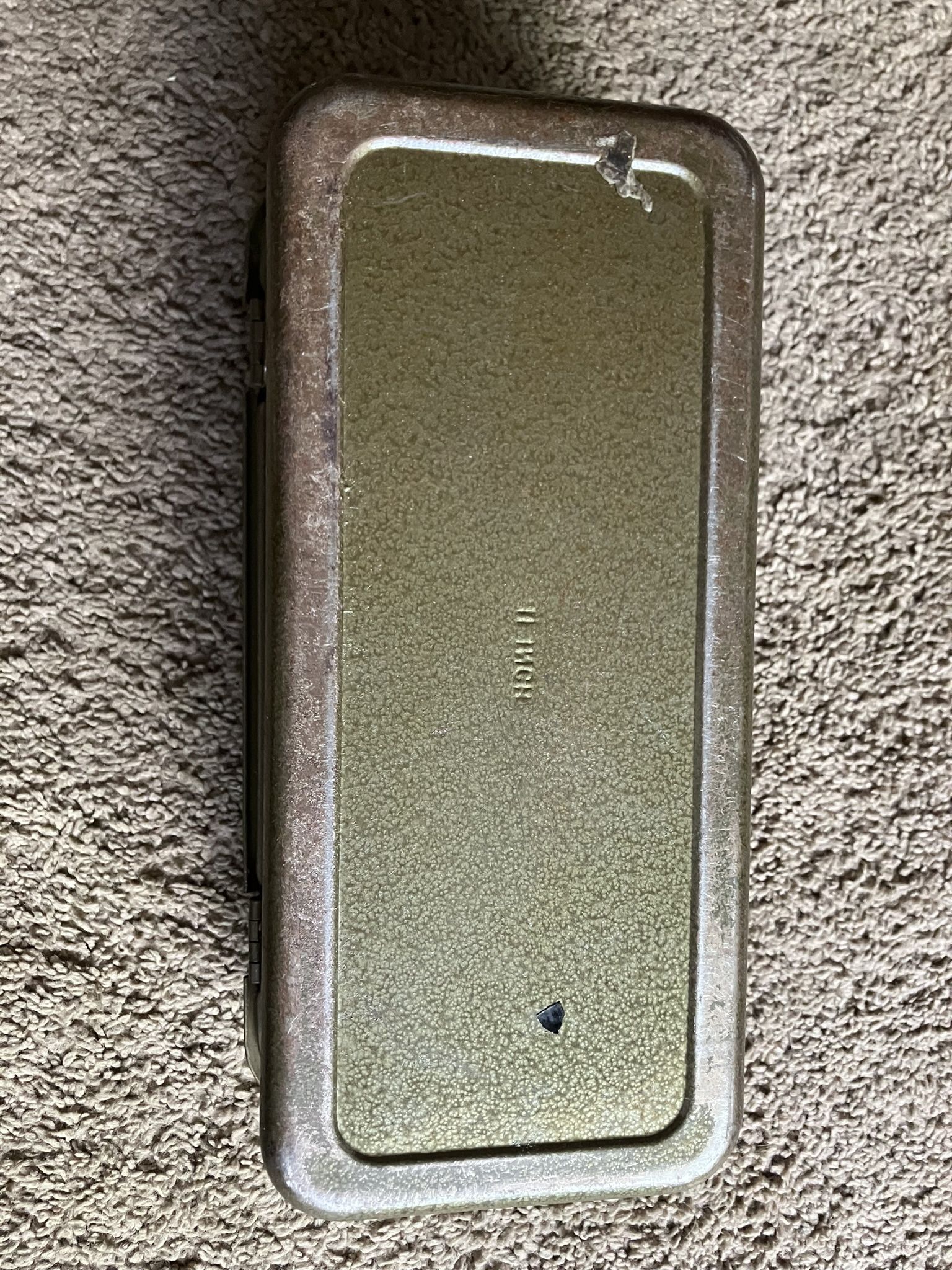 Metal Tool Box Vintage