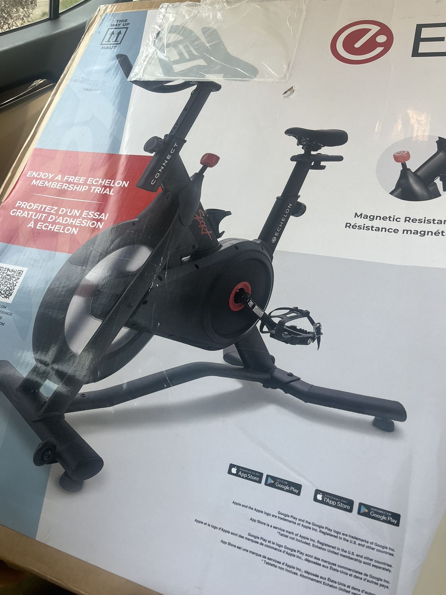 Echelon indoor Bike
