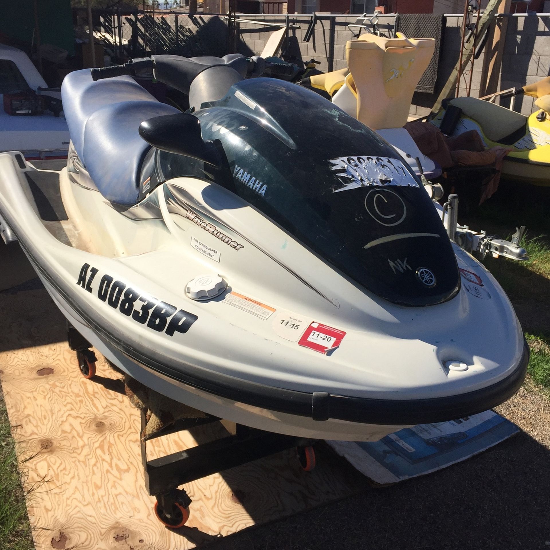 Yamaha 1200 xlt Waverunner Jetski for Parts