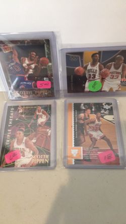 Fore Scotty Pippen cards