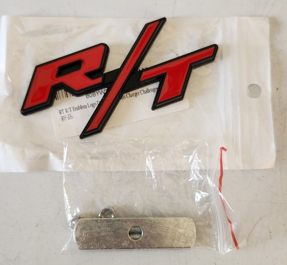 RT Front Grille Emblem
R/T Car Truck Emblem