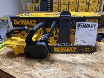 DEWALT 12 in. 20V MAX Lithium-Ion Cordless Brushless Chainsaw (Tool Only)