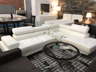 Sectional- White