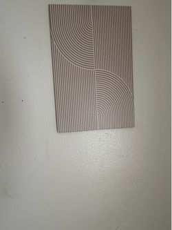 Set of three wall paintings