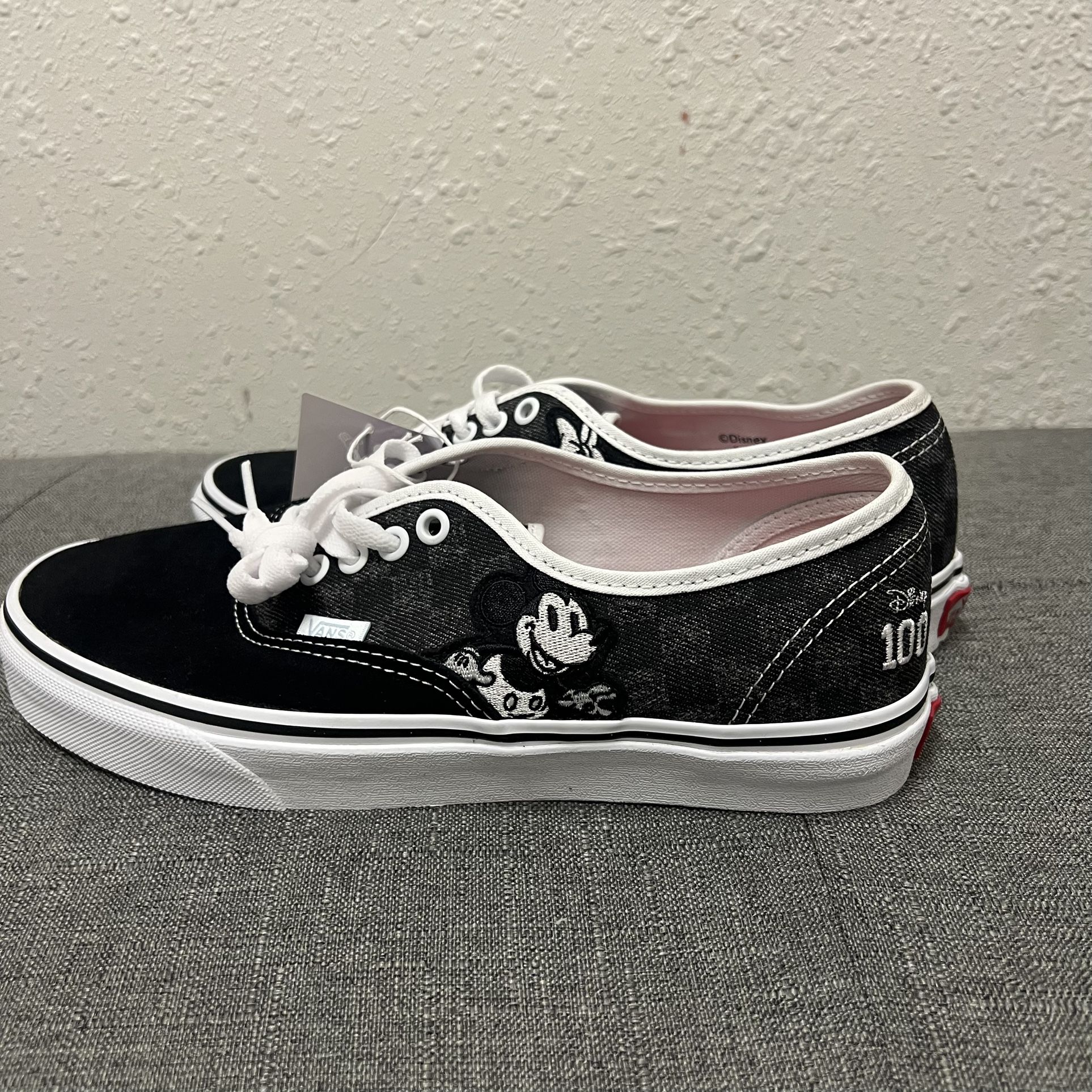 Sz 8.5M & 9.5M Disney X Vans Authentic OG Family Mickey Mouse