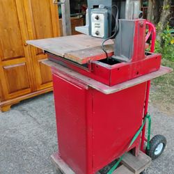 10" Radial Arm Saw With Stand And Wheels