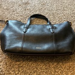 Fossil Hand Tote In Black 