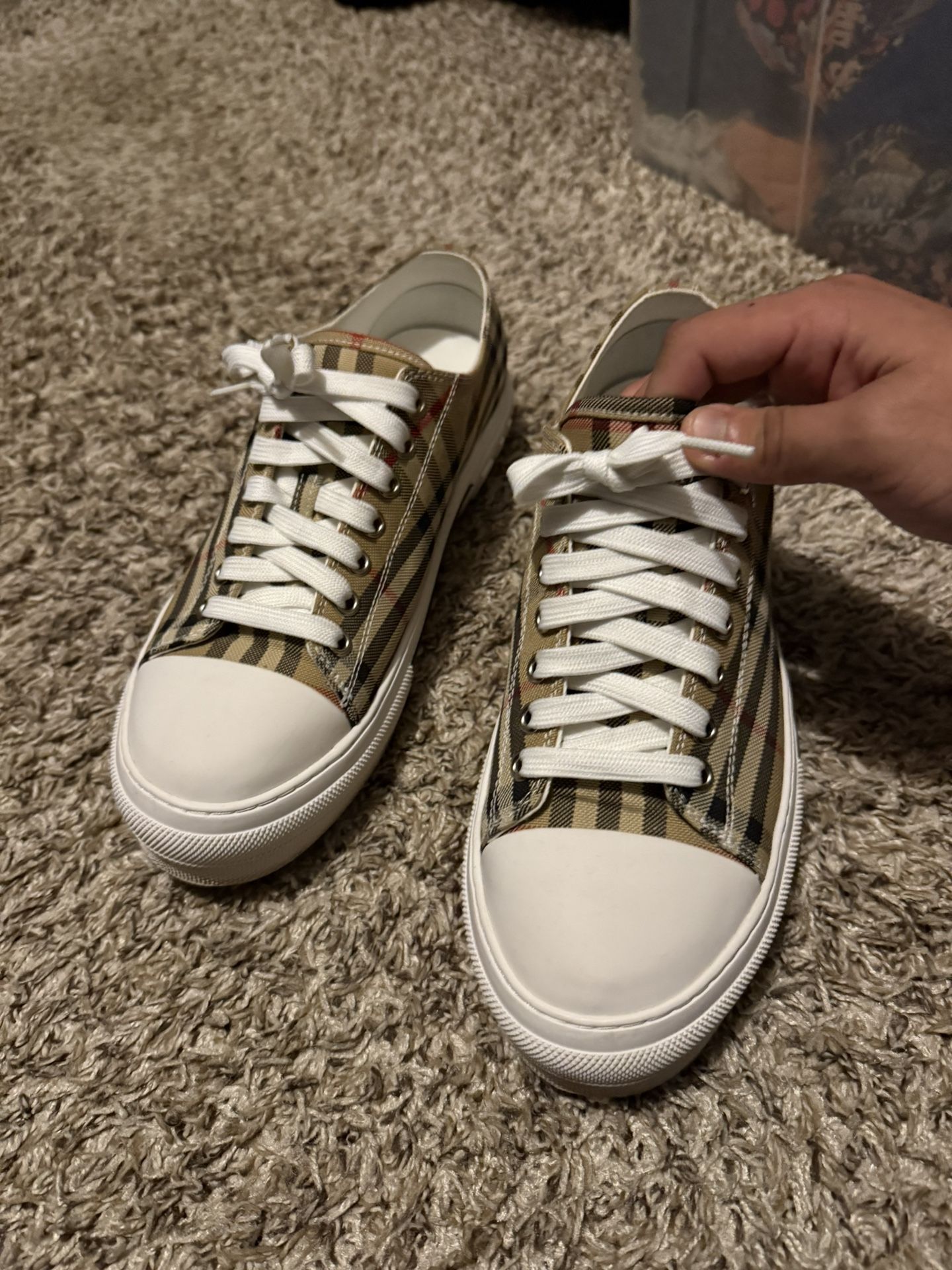 Burberry Converse (size 41)