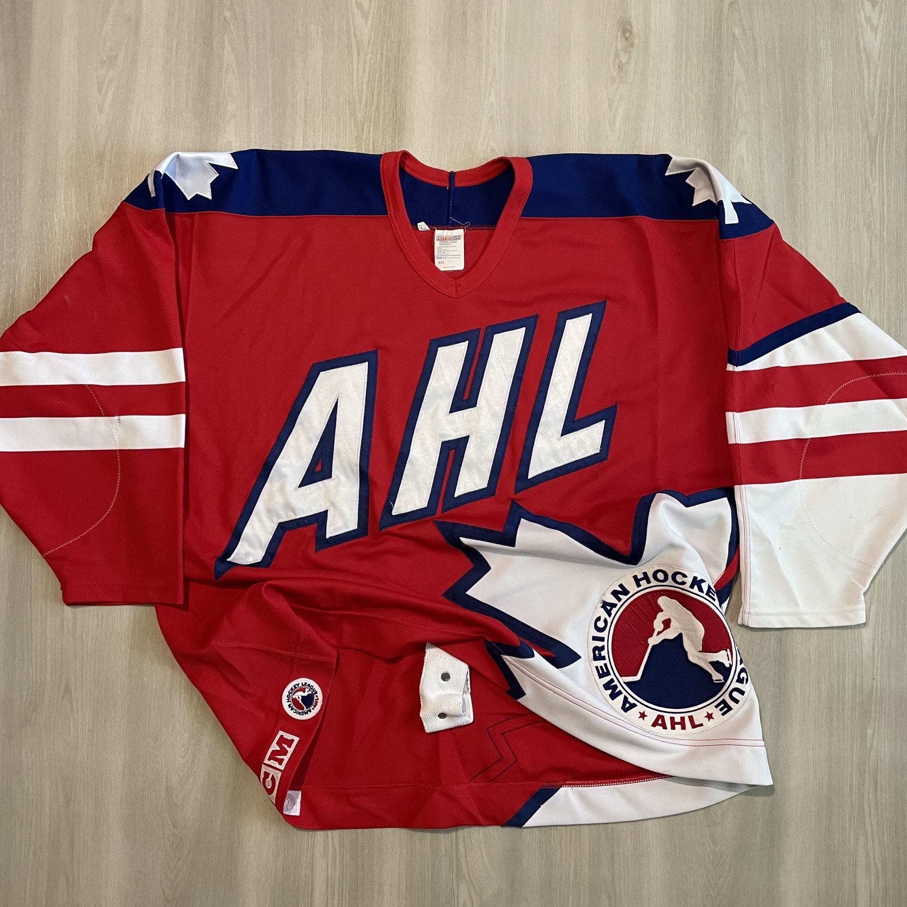 CCM Authentic Team Canada 1996 AHL All-star Hockey Jersey Vintage Red 54