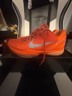 Nike Zoom Kobe 6 Protro Total Orange Low Top Basketball Sneakers IH1871-800