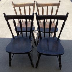 Antique Solid Wood Chairs