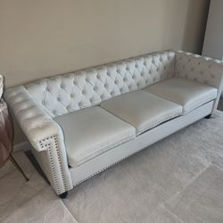White 3 Seater Couch