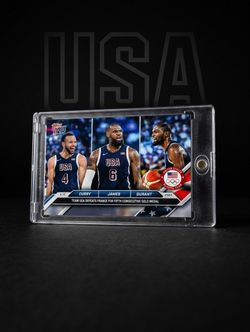 Topps Now 2024 Team USA Olympic Basketball Card