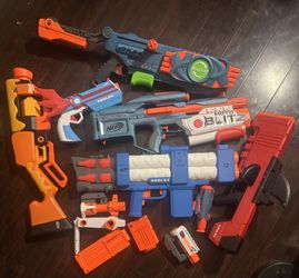 Nerf gun collection