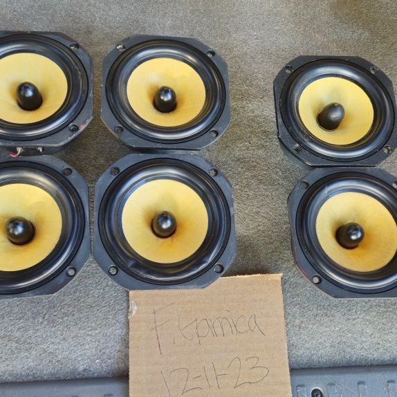 Vintage Focal 5k013l Mids Speakers Audiophile Zapco Orion Morel