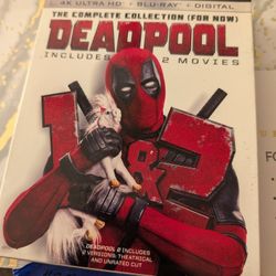 Deadpool 4k Blu Ray Movie Set