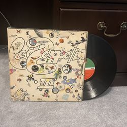 Led Zeppelin - Led Zeppelin III 3 Vinyl Record Black Vintage 1970 Album