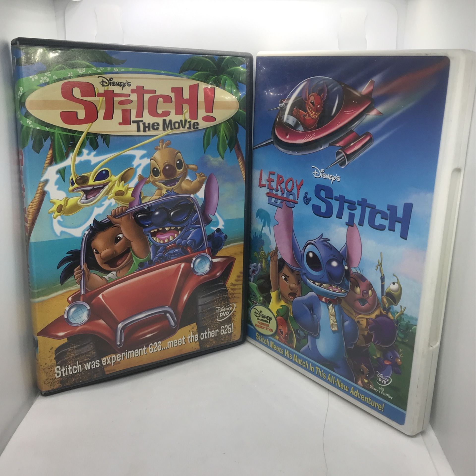 Disney Stitch DVDS