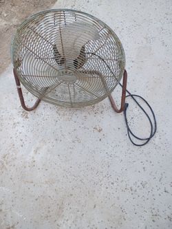 Heavy duty all metal 30 in electrical workplace fan