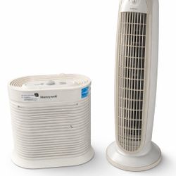 Honeywell Tower Fan + Air Purifier – Good Condition