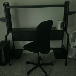 Computer Desk And Chair 