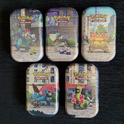 POKÉMON LUMIOSE CITY MINI TIN SET OF 5