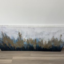 Large Abstract Canvas Wall Art – 58” x 29”