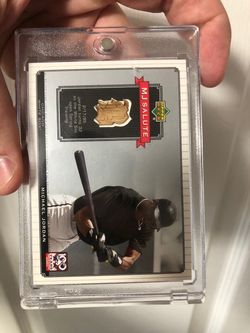 Michael Jordan game used bat