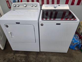Maytag washer and dryer