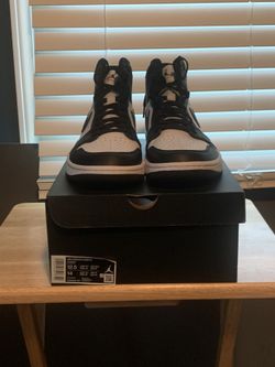 Nike Jordan 1 High Golf Black White Size 12.5