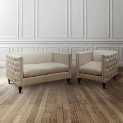 2pcs Sofa set with free delivery!