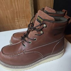 Wolverine Moc Toe Work Boots
