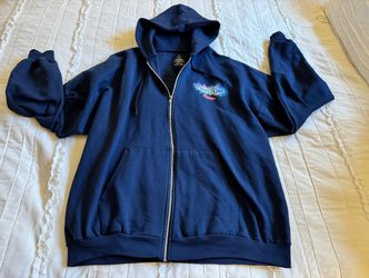 Disney Parks California Adventure World of Color Zip Up Hoodie 2XL Navy