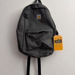 Carhartt grey canvas backpack