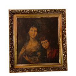 Thomas Gainsborough Glicee Print Gold Ornate Framed Large Painting Portrait Art