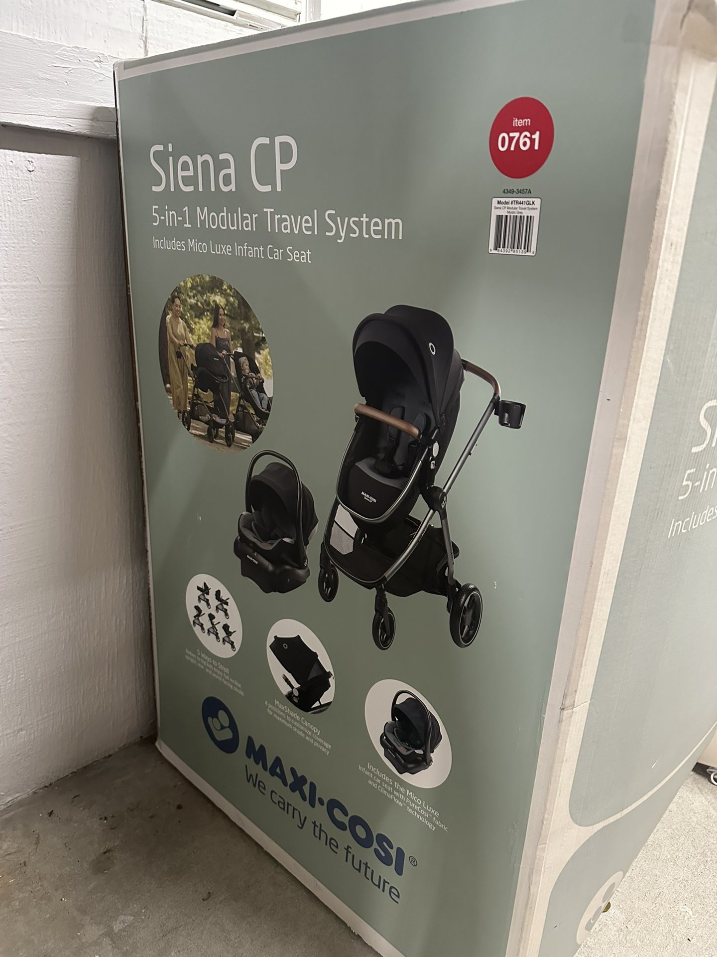 Maxi-Cosi Siena CP 5 In 1 Travel System Stroller