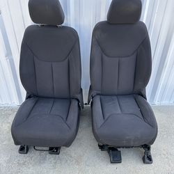 Jeep Wrangler JK 2 Door Front Seats OEM 2011 through 2018 Black