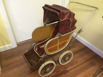 Thayer top baby carriage