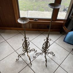 Candle Floor Holders