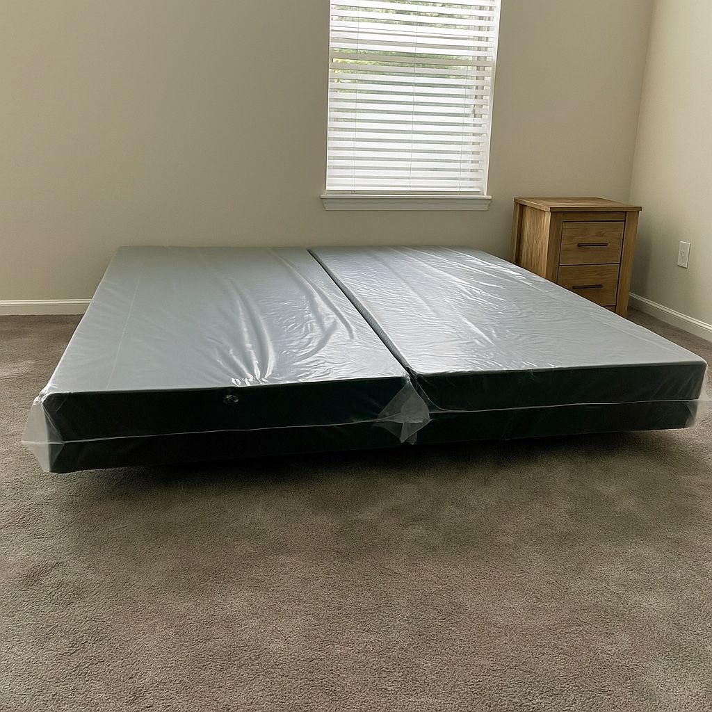 King Size Box Spring Foundation | New in Plastic | All Sizes Available | Same-Day Delivery