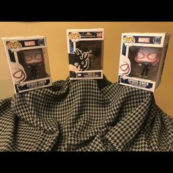Funko POP Marvel ( 2 )Spider Gwen #146  and (1) Thor HELA #243 
