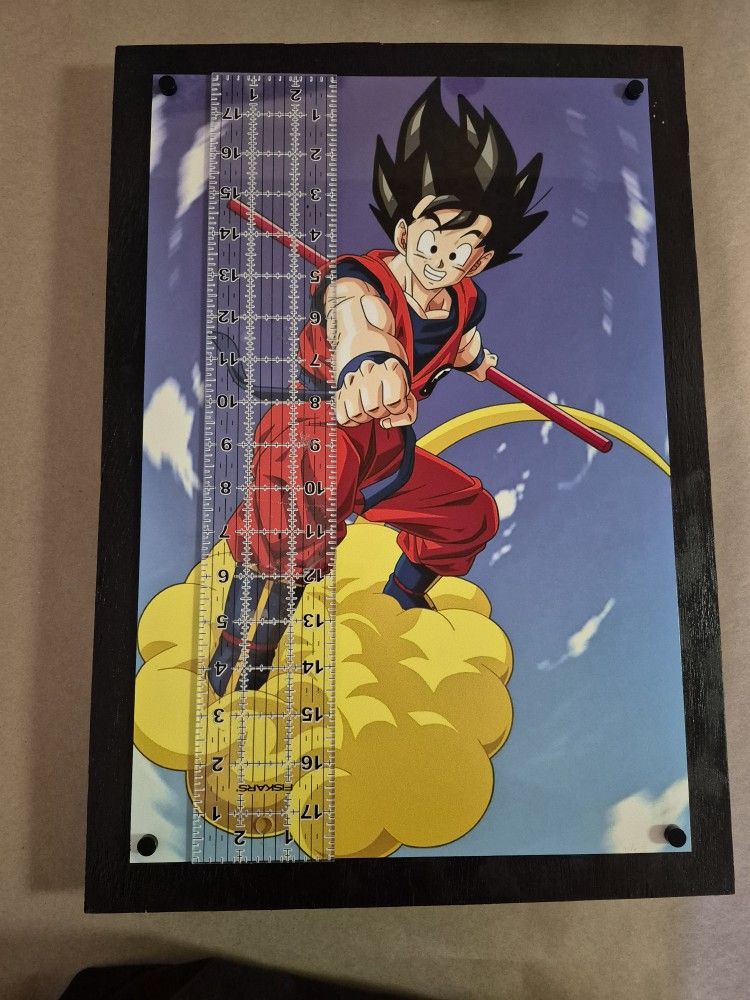 Goku Alluminum Print 18x12