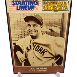 Starting Lineup Baseball Greats Lou Gehrig