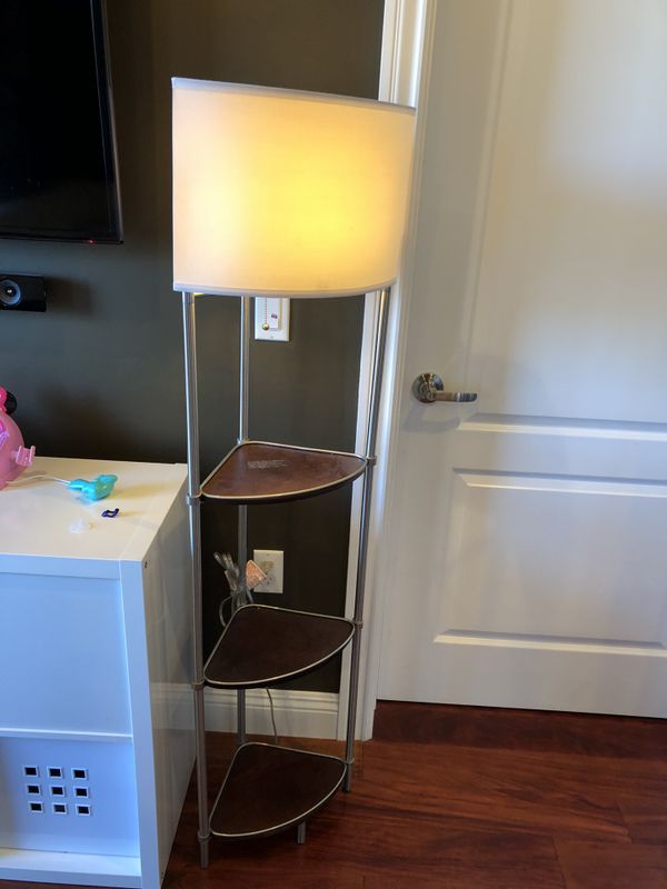 Corner Floor Lamp With Shelves For In Millbrae Ca Offerup