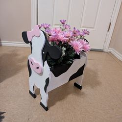 Spring Farm animal wooden decor with flowers EACH INDIVIDUAL