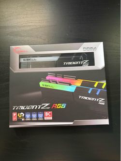 NEW G.SKILL Trident Z RGB 32GB (2x16GB) DDR4 3600MHz CL18 Desktop Memory Kit